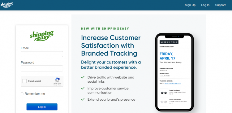 ShippingEasy Login