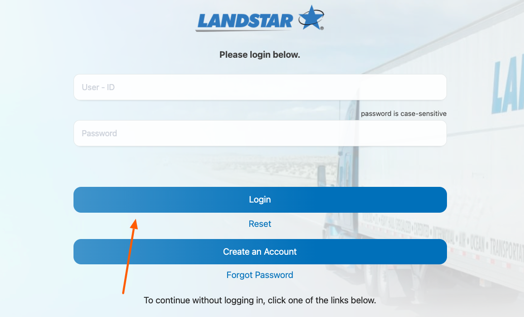 landstar portal login